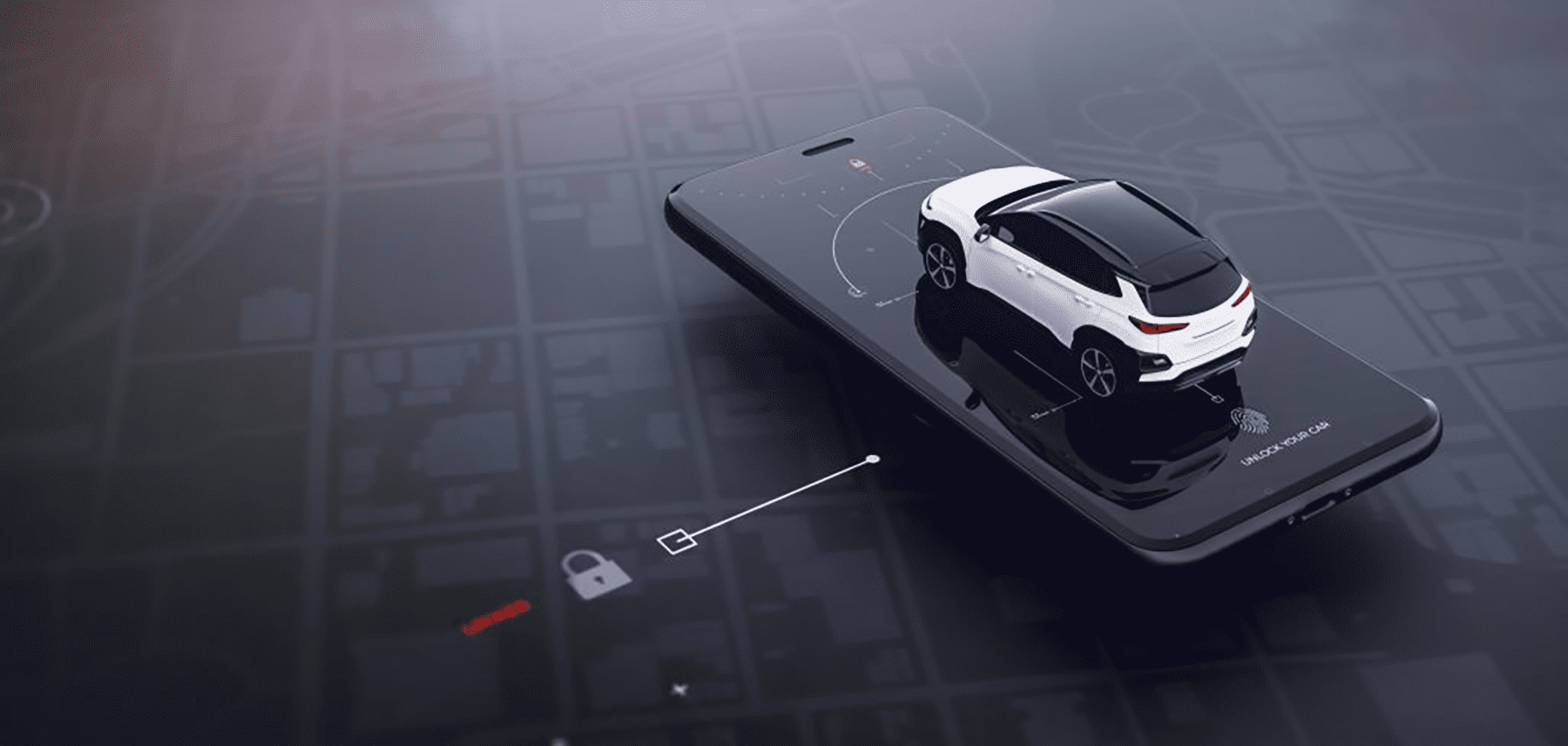 Resized_What are the greatest challenges of automotive cybersecurity and data privacy for connected cars 2 smartphone app UI for remote car control