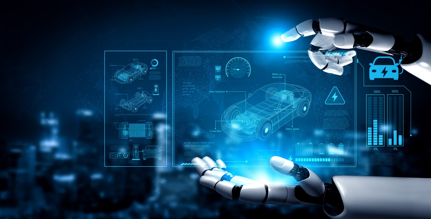 Ai,Supports,Electric,Vehicle,Design,By,Managing,Power,Systems,,Optimizing