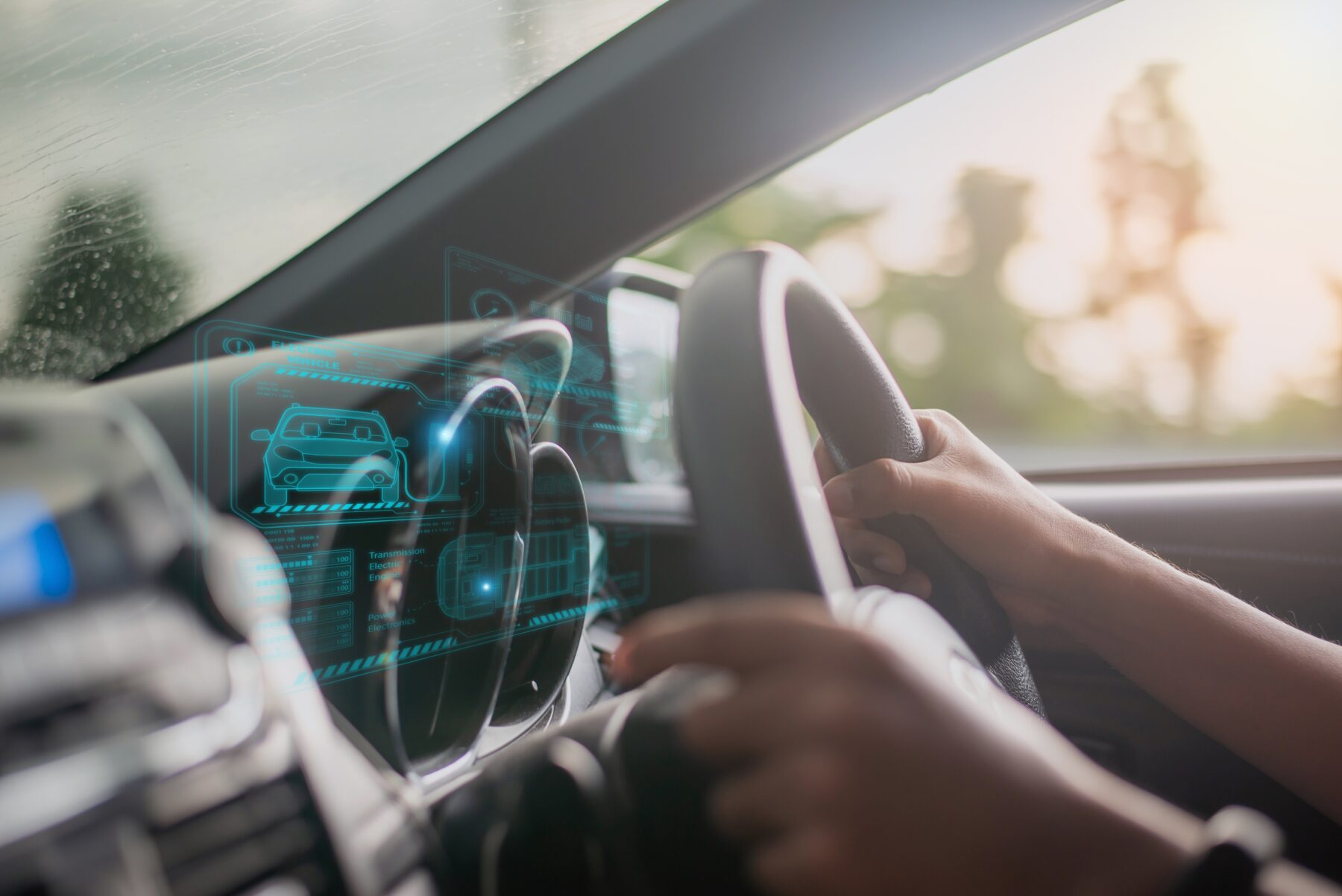 Graphic,User,Interface,And,A,Futuristic,Car,(gui).,Intelligent,Vehicle