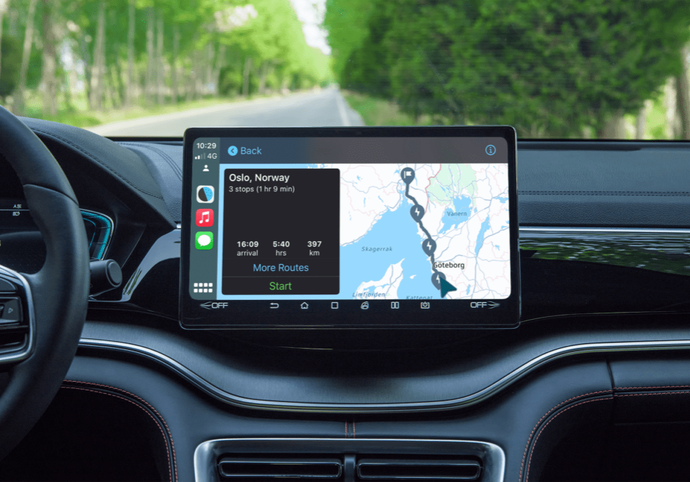 WirelessCar Smart EV Routing